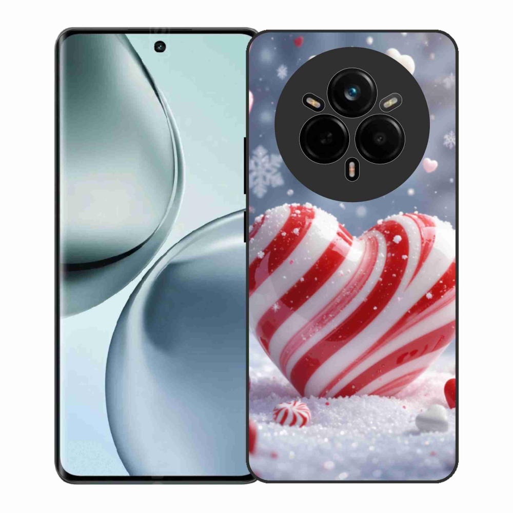 Gélový kryt mmCase na Realme 14 Pro+ 5G - sladké srdce