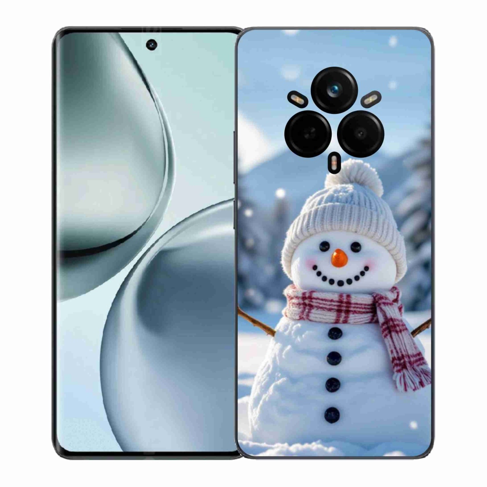 Gélový kryt mmCase na Realme 14 Pro 5G - snehuliak 3
