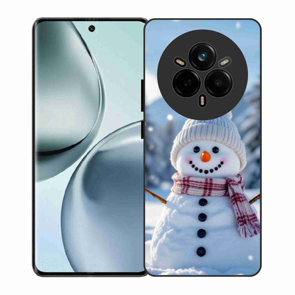 Gélový kryt mmCase na Realme 14 Pro 5G - snehuliak 3