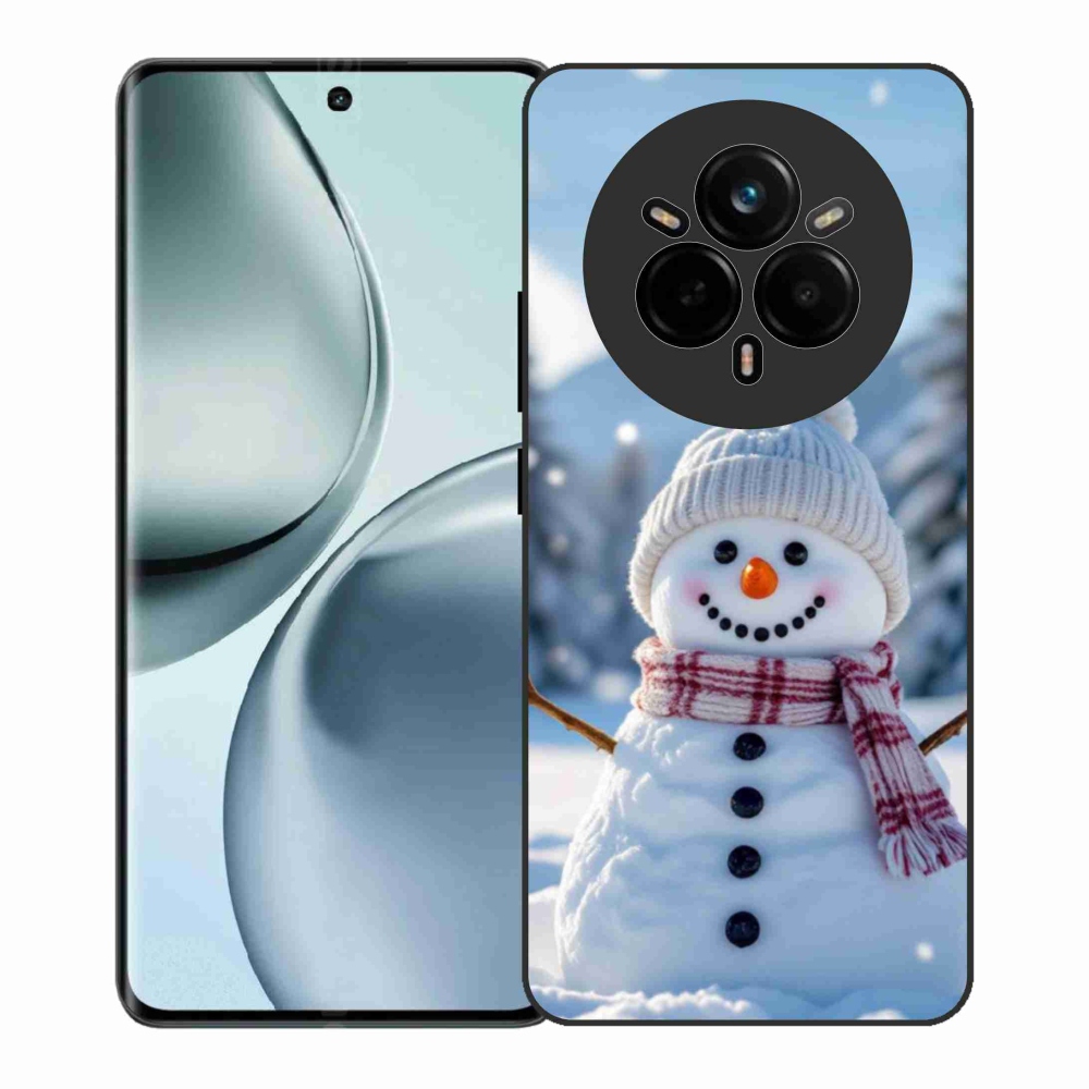 Gélový kryt mmCase na Realme 14 Pro+ 5G - snehuliak 3