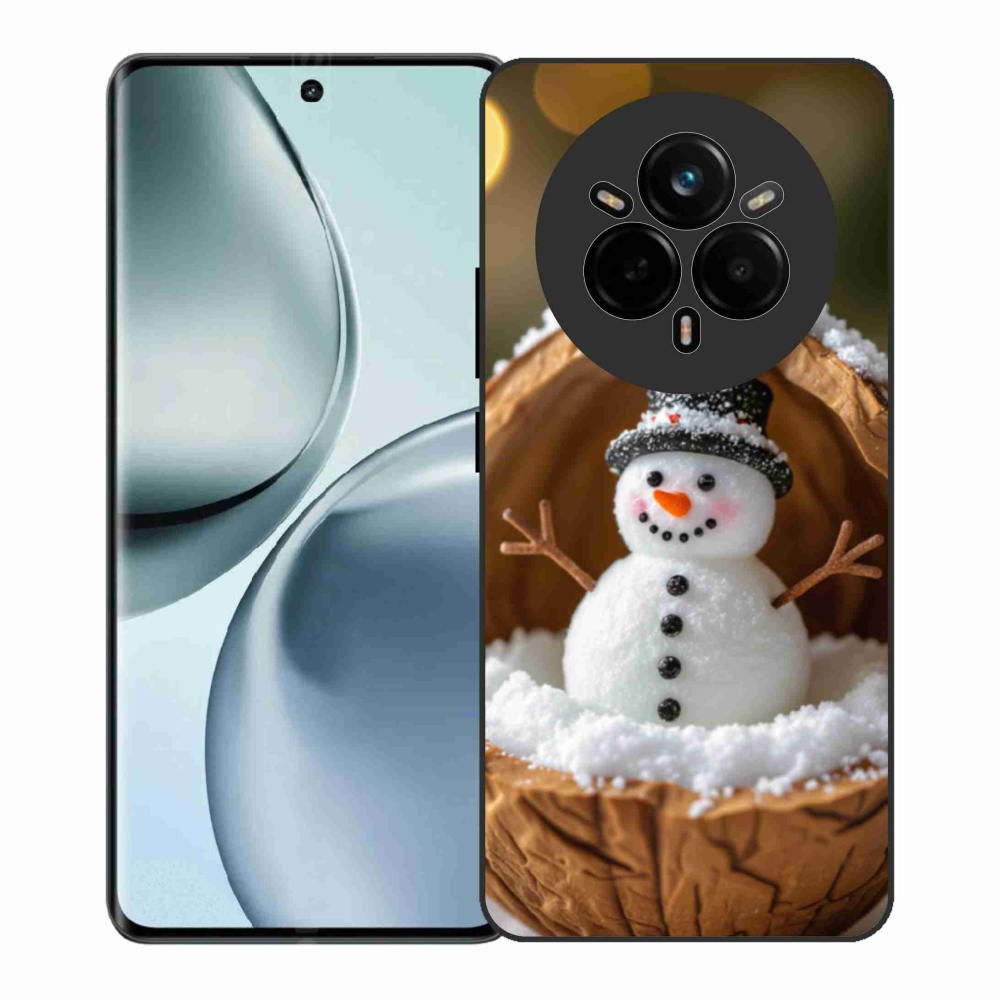 Gélový kryt mmCase na Realme 14 Pro+ 5G - snehuliak 4