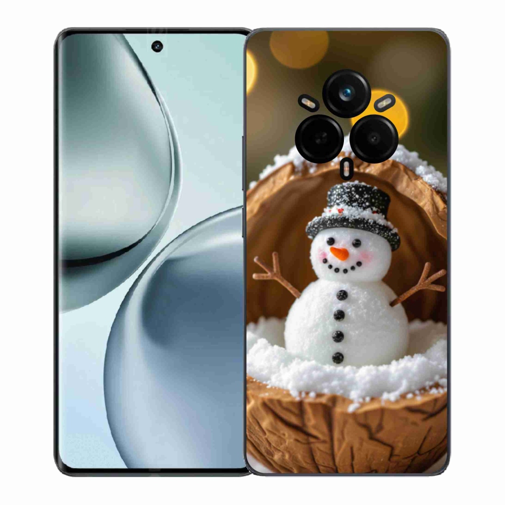 Gélový kryt mmCase na Realme 14 Pro 5G - snehuliak 4