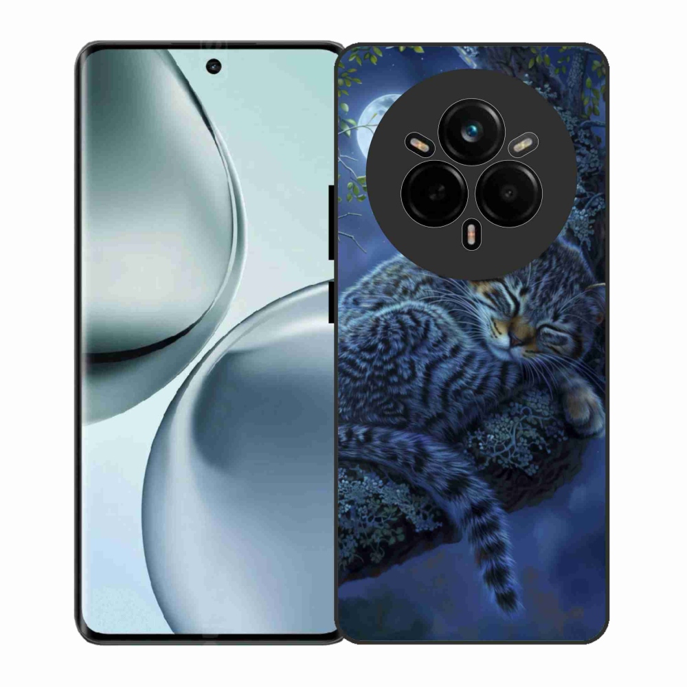 Gélový kryt mmCase na Realme 14 Pro 5G - spiaca mačka