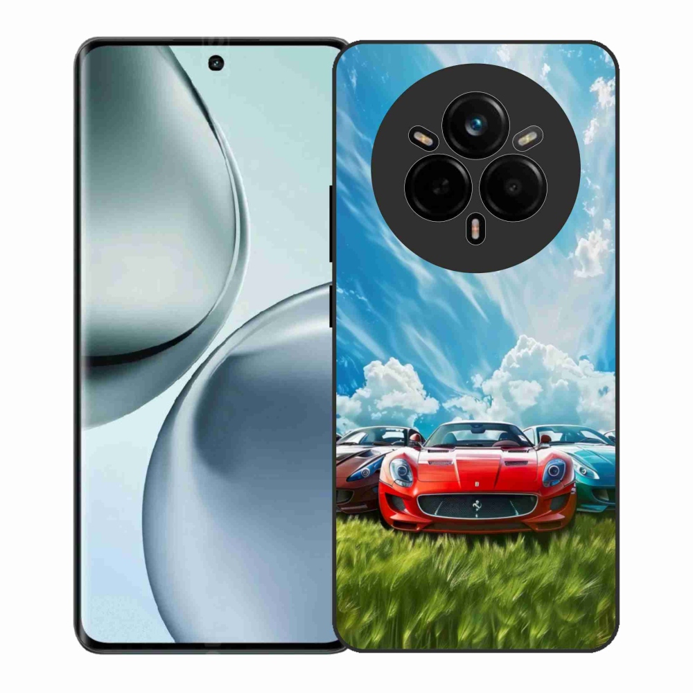 Gélový kryt mmCase na Realme 14 Pro+ 5G - športové vozidlá
