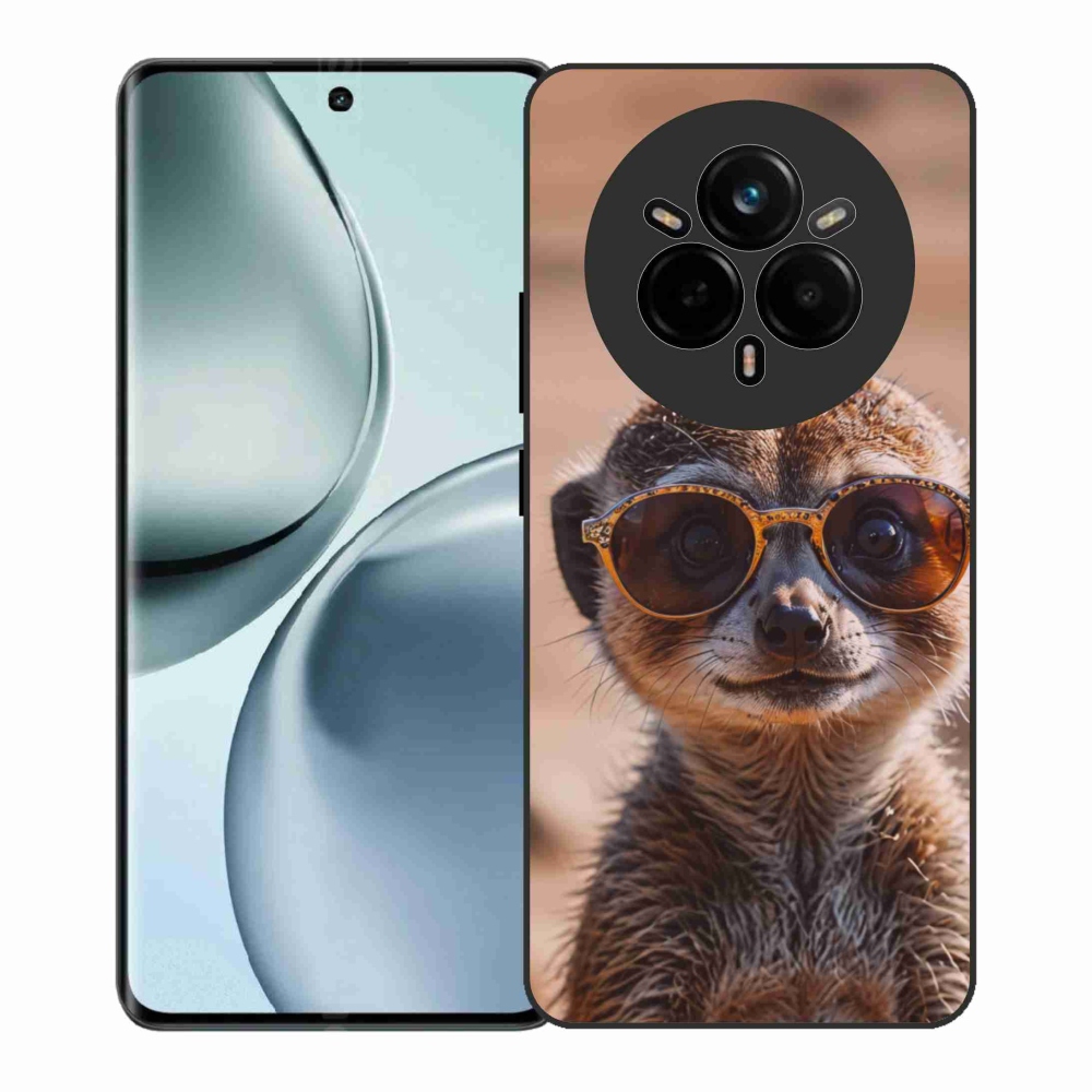 Gélový kryt mmCase na Realme 14 Pro+ 5G - štýlová surikata