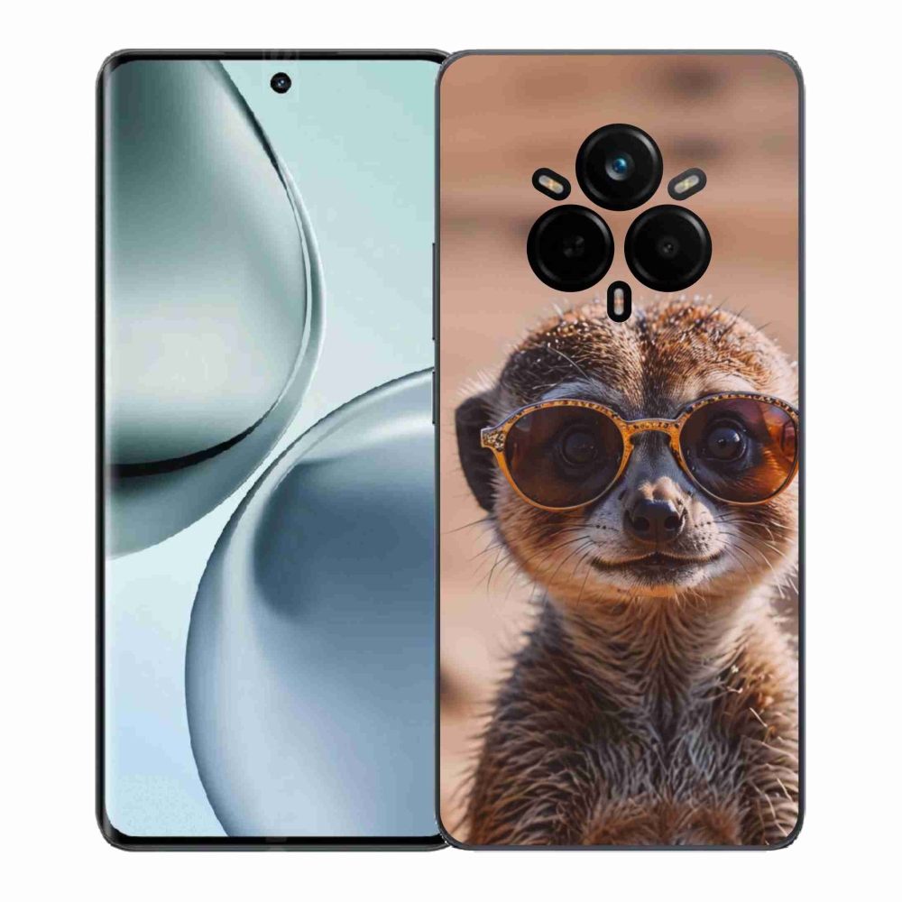 Gélový kryt mmCase na Realme 14 Pro+ 5G - štýlová surikata