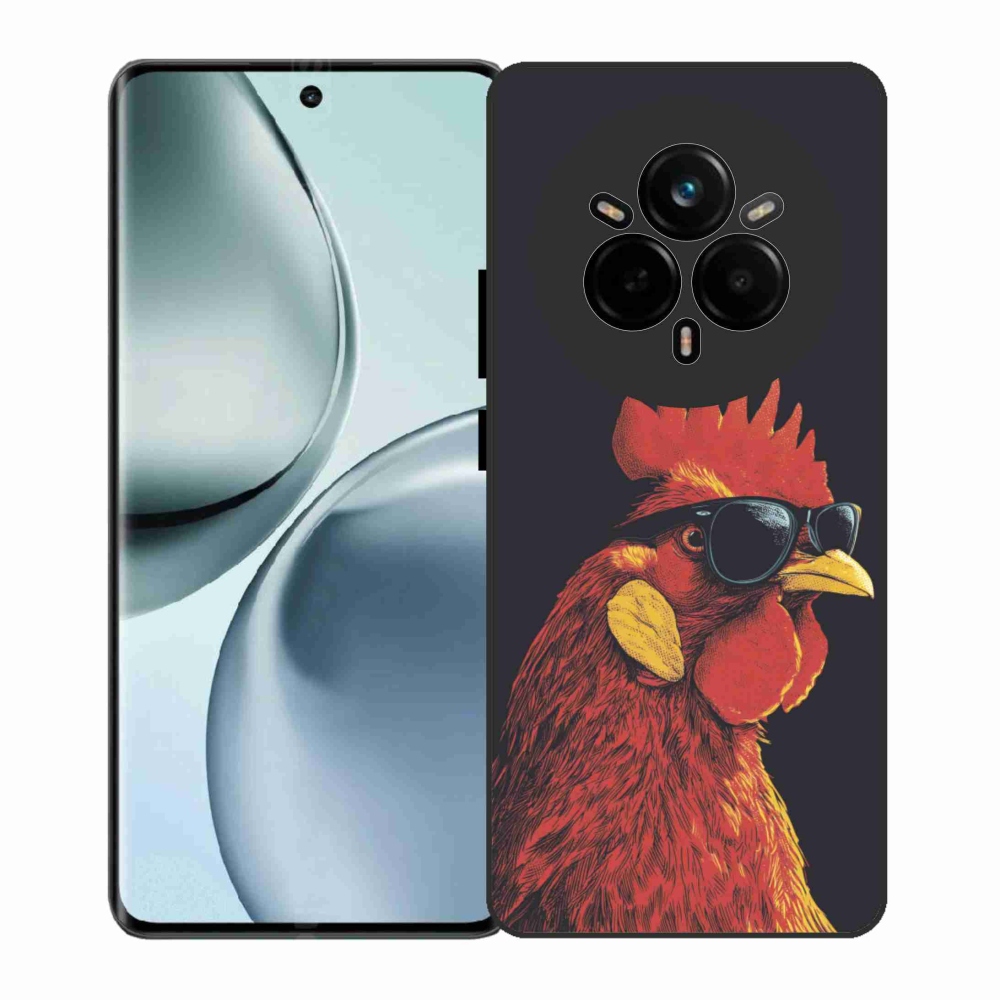 Gélový kryt mmCase na Realme 14 Pro 5G - štýlový kohút