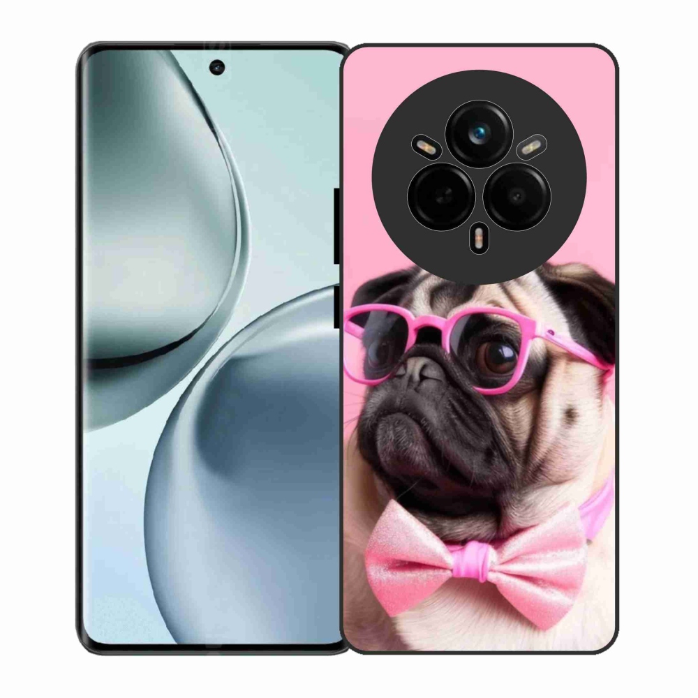 Gélový kryt mmCase na Realme 14 Pro 5G - štýlový mops