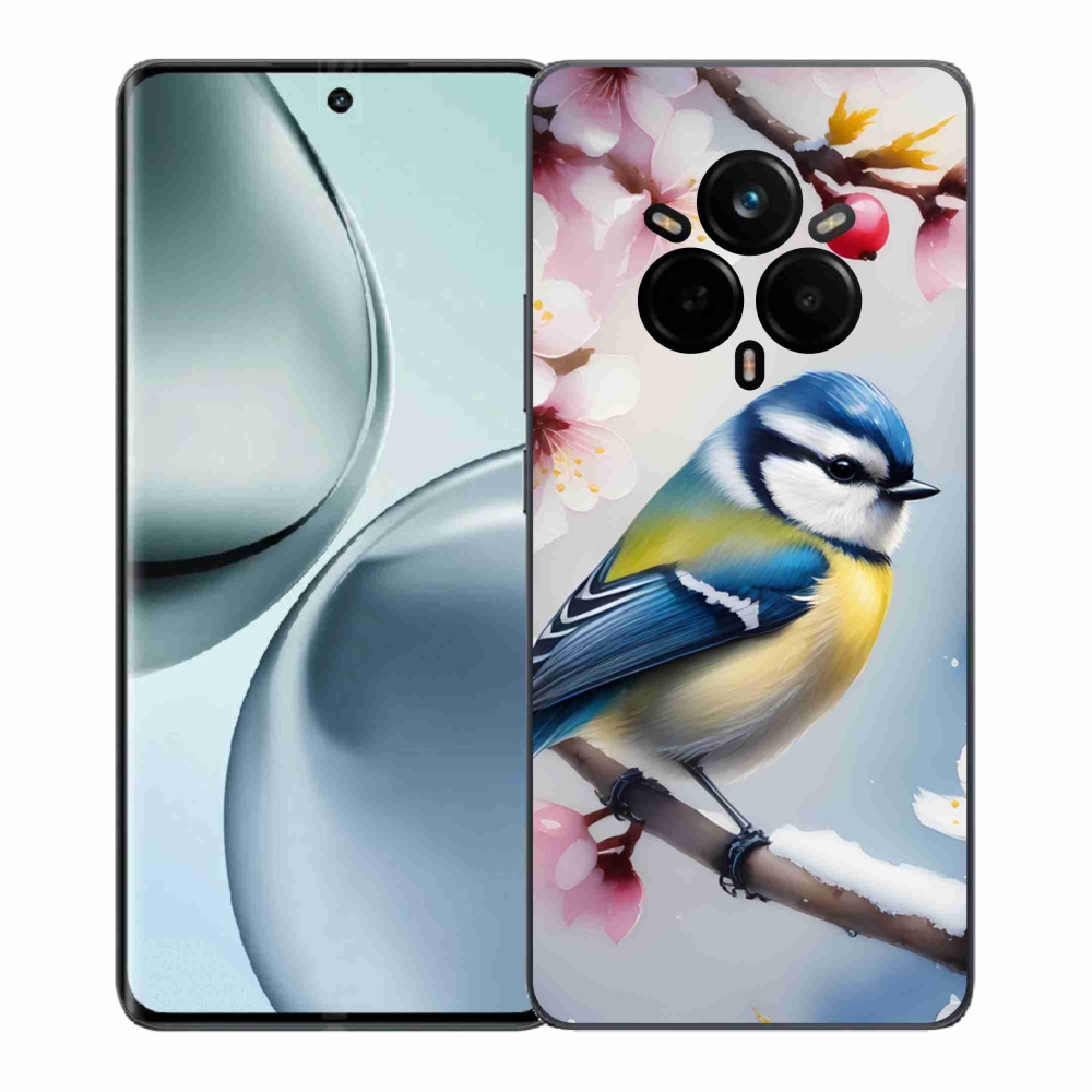 Gélový kryt mmCase na Realme 14 Pro+ 5G - sýkorka