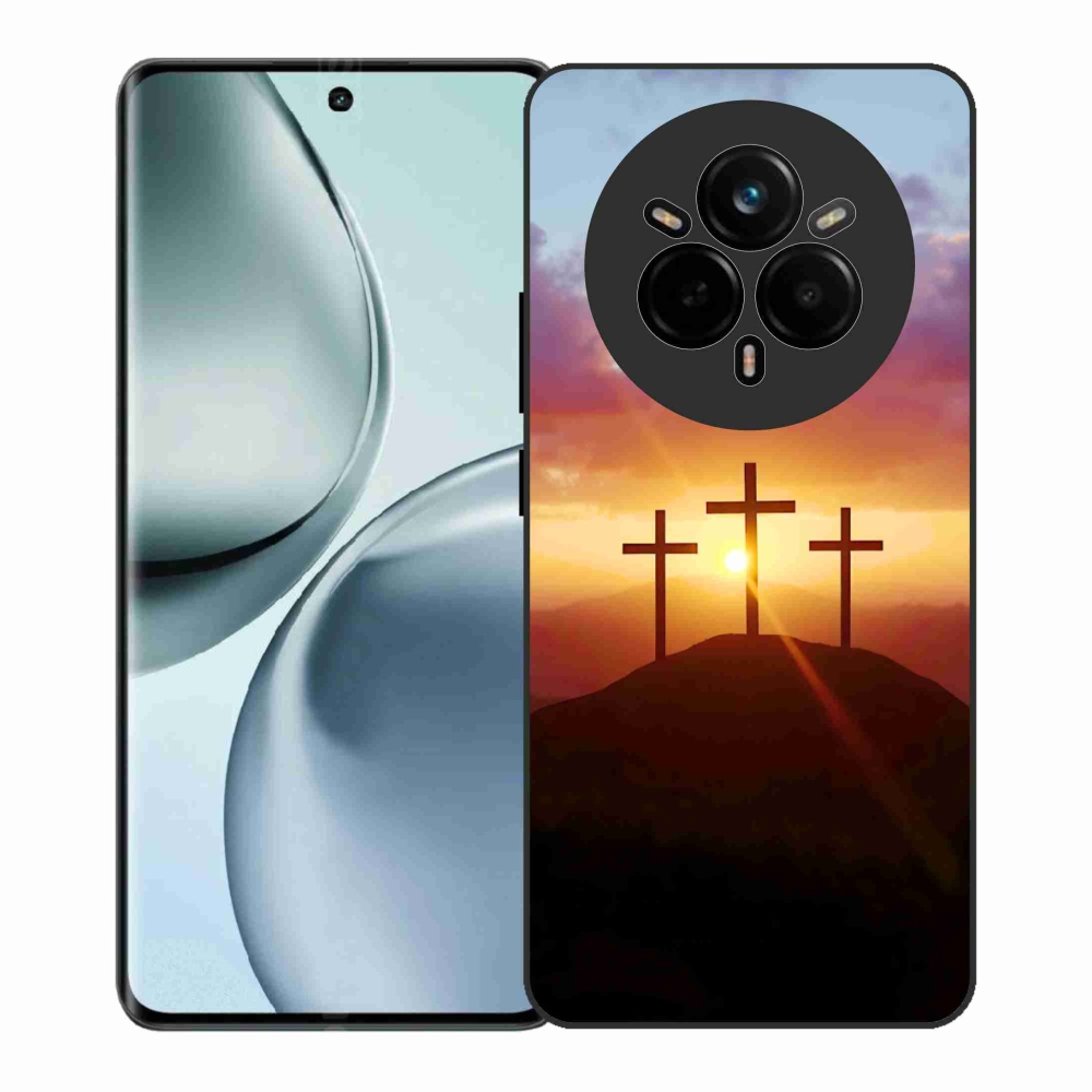 Gélový kryt mmCase na Realme 14 Pro+ 5G - tri kríža