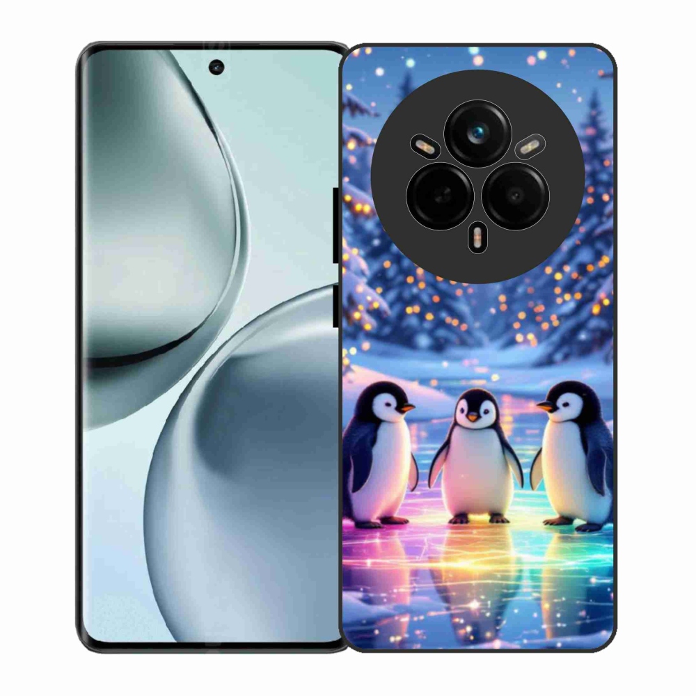 Gélový kryt mmCase na Realme 14 Pro 5G - tučniaci