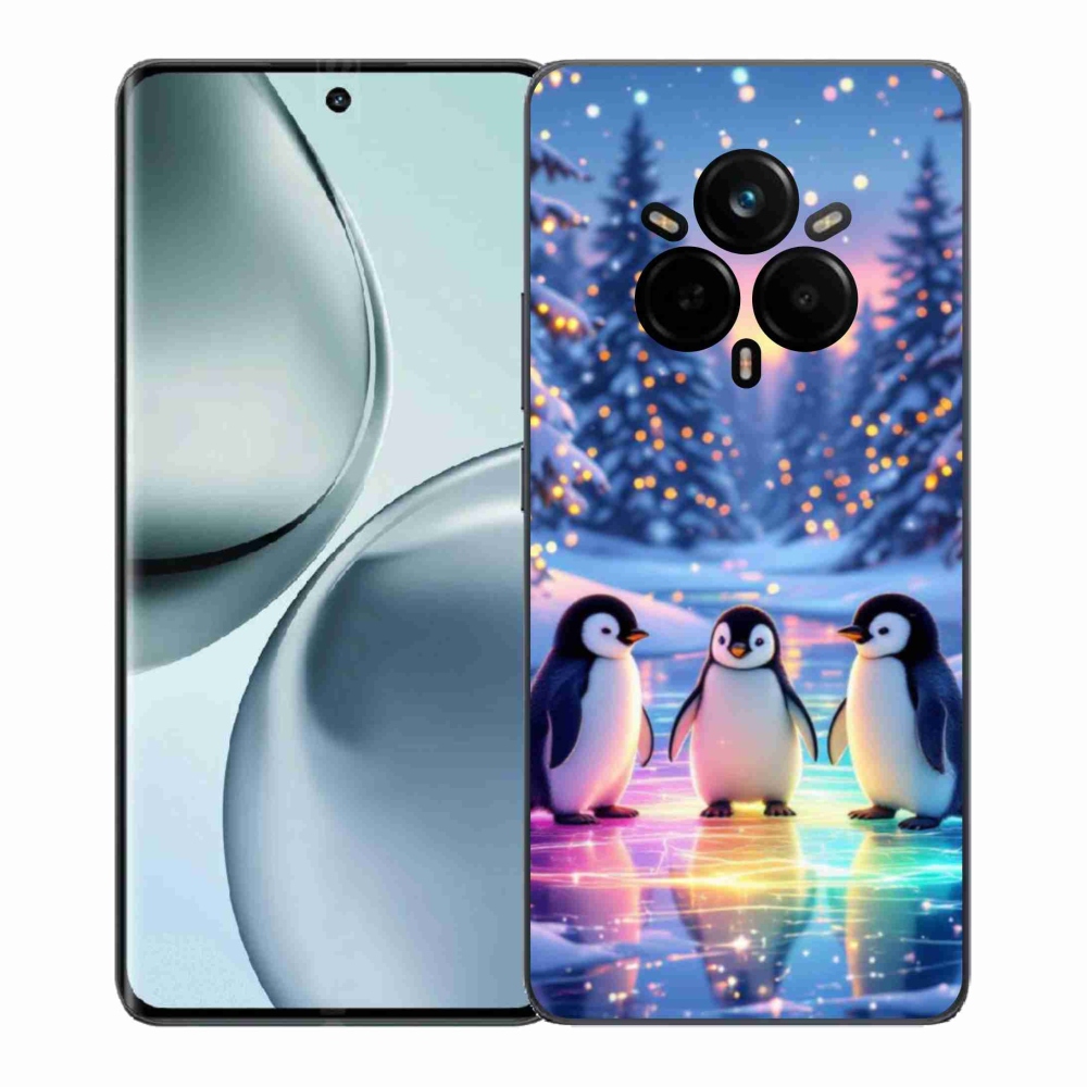 Gélový kryt mmCase na Realme 14 Pro 5G - tučniaci