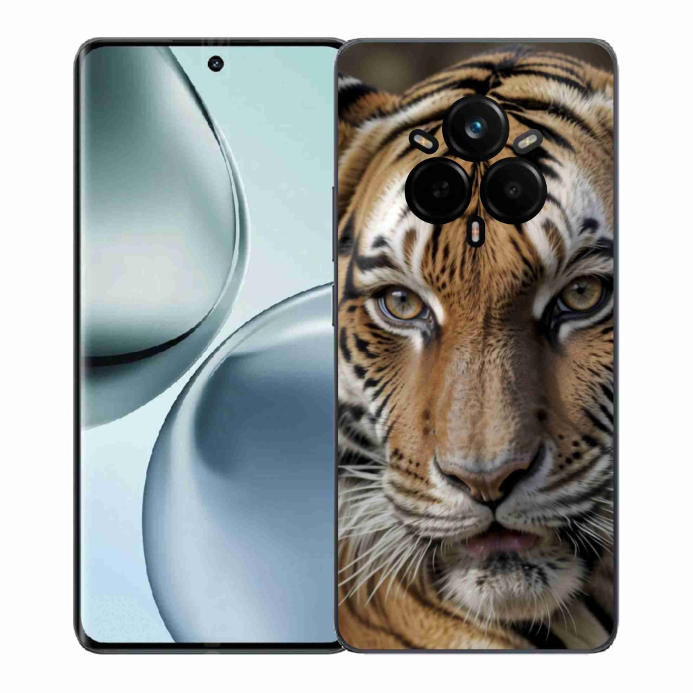 Gélový kryt mmCase na Realme 14 Pro 5G - tigrie pohľad