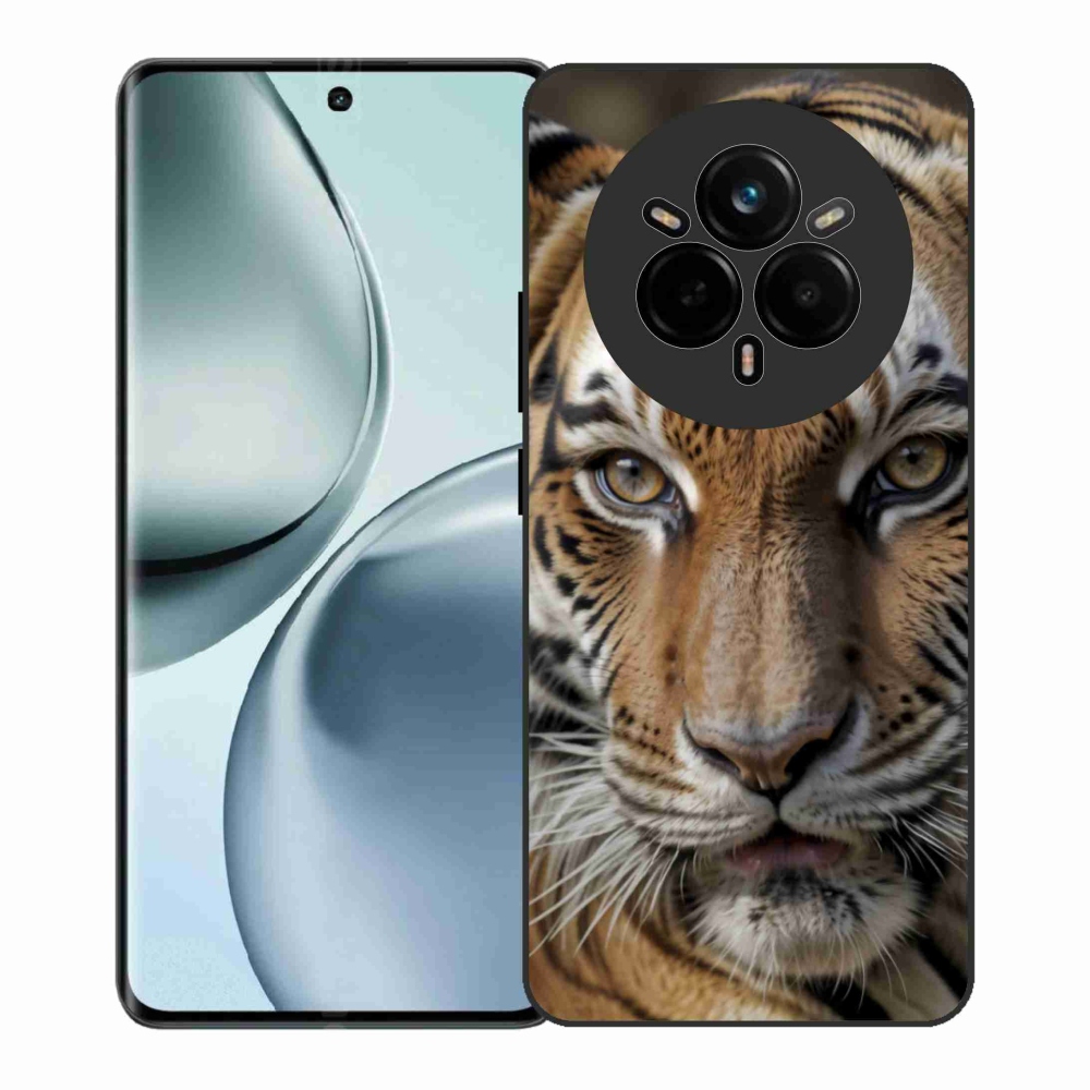 Gélový kryt mmCase na Realme 14 Pro+ 5G - tigrie pohľad