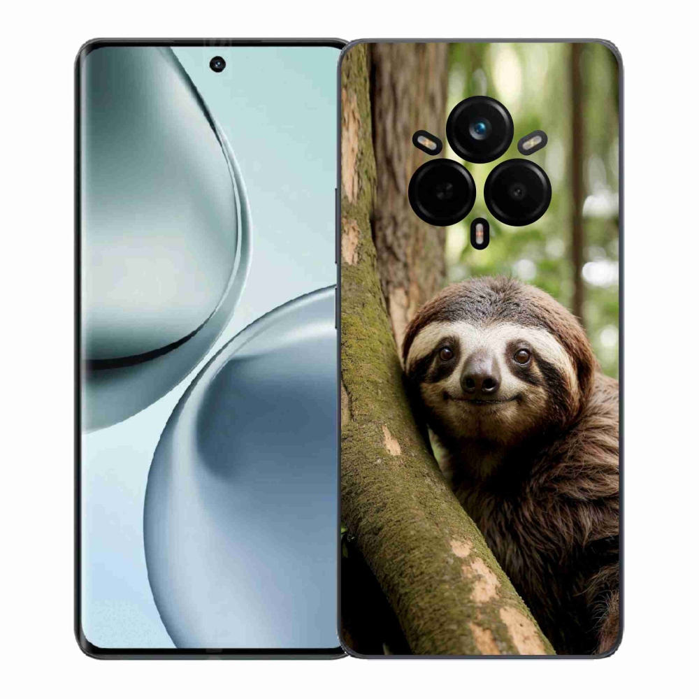 Gélový kryt mmCase na Realme 14 Pro 5G - usmievavý leňochod