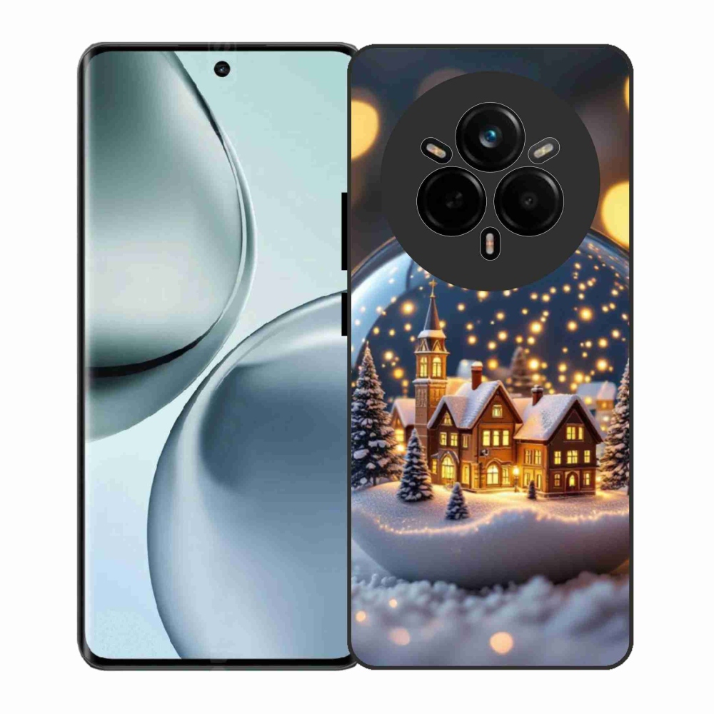 Gélový kryt mmCase na Realme 14 Pro 5G - vianočné gule 4