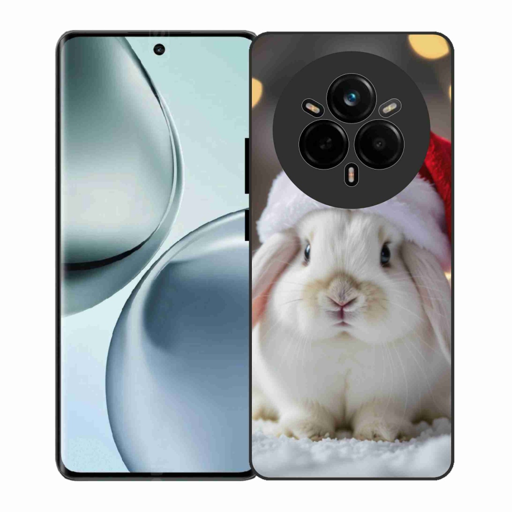 Gélový kryt mmCase na Realme 14 Pro 5G - vianočný králik