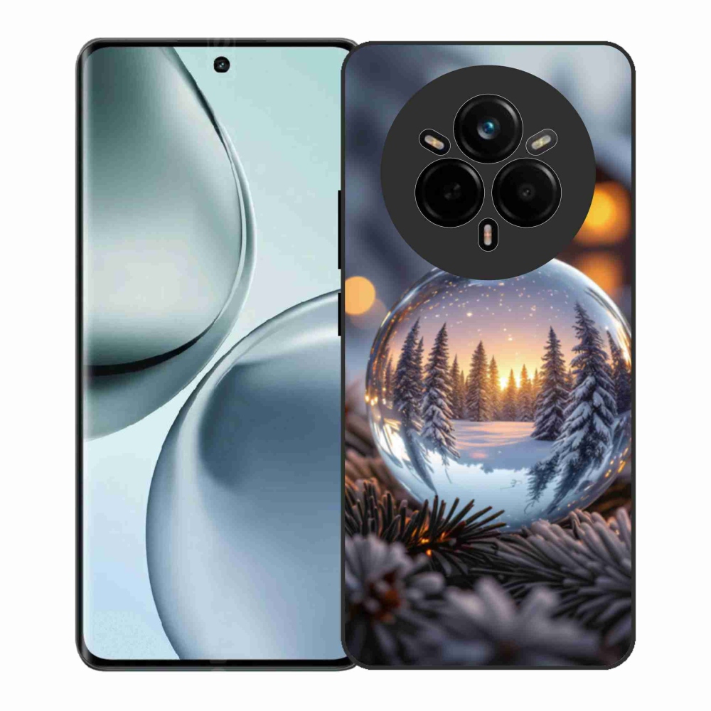 Gélový kryt mmCase na Realme 14 Pro+ 5G - vianočná ozdoba