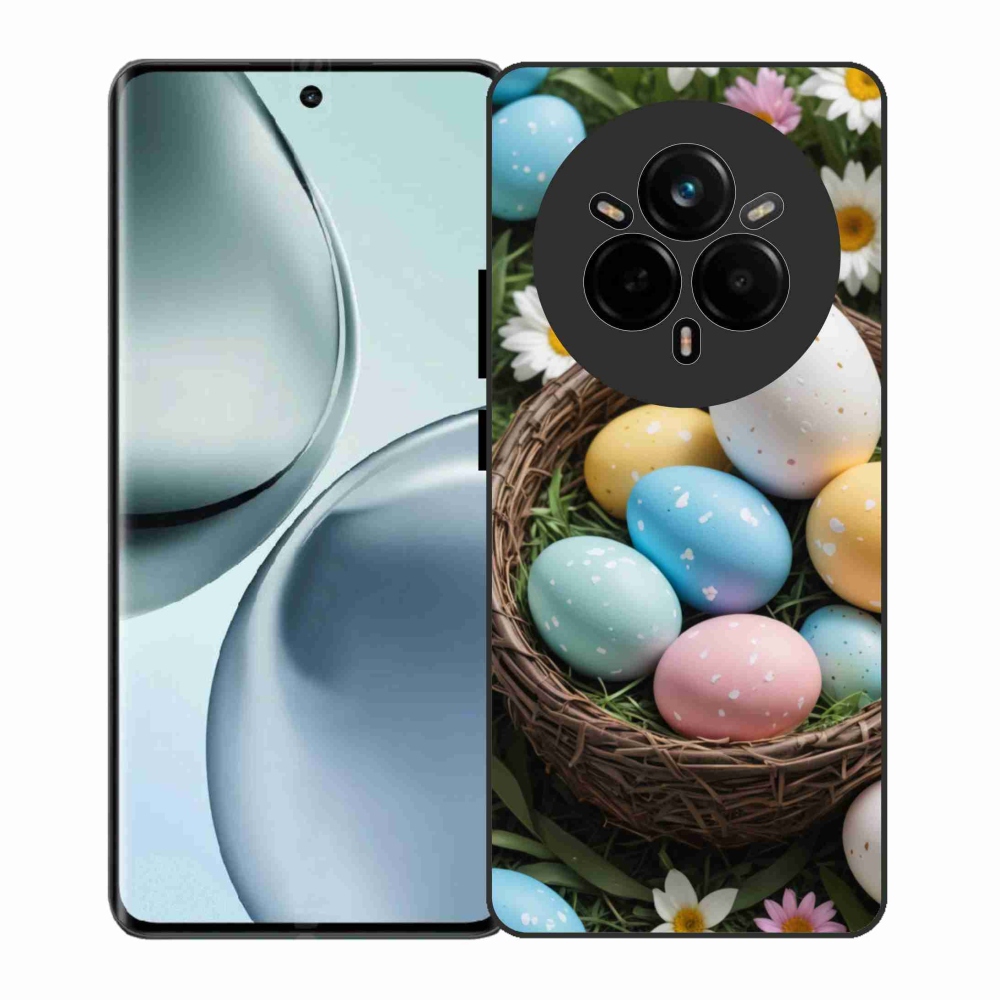 Gélový kryt mmCase na Realme 14 Pro 5G - veľkonočné vajíčka 2