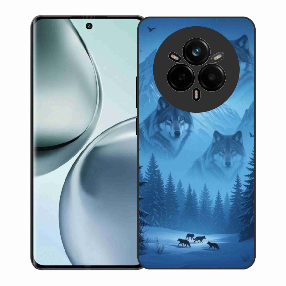 Gélový kryt mmCase na Realme 14 Pro+ 5G - vlčia svorka