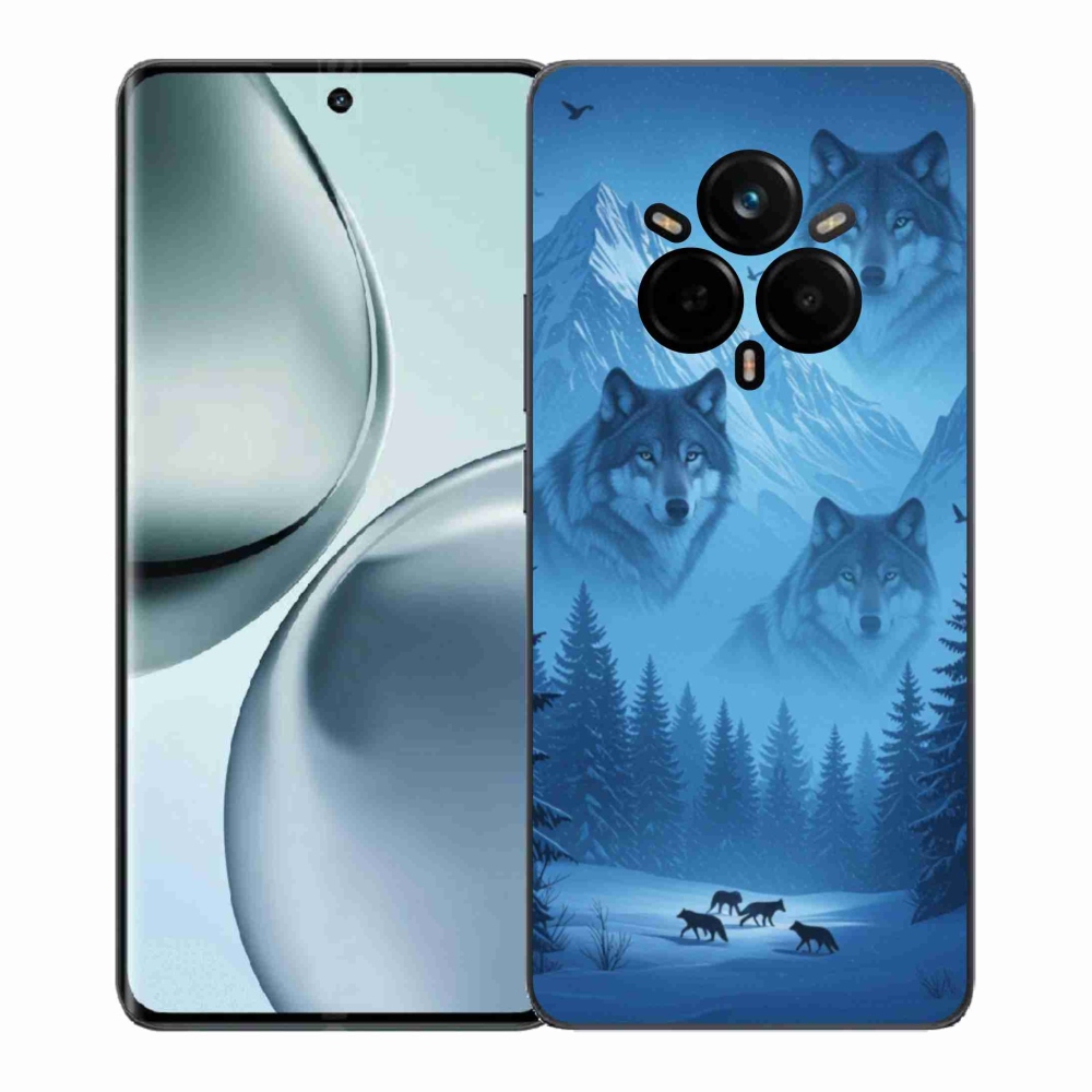 Gélový kryt mmCase na Realme 14 Pro+ 5G - vlčia svorka