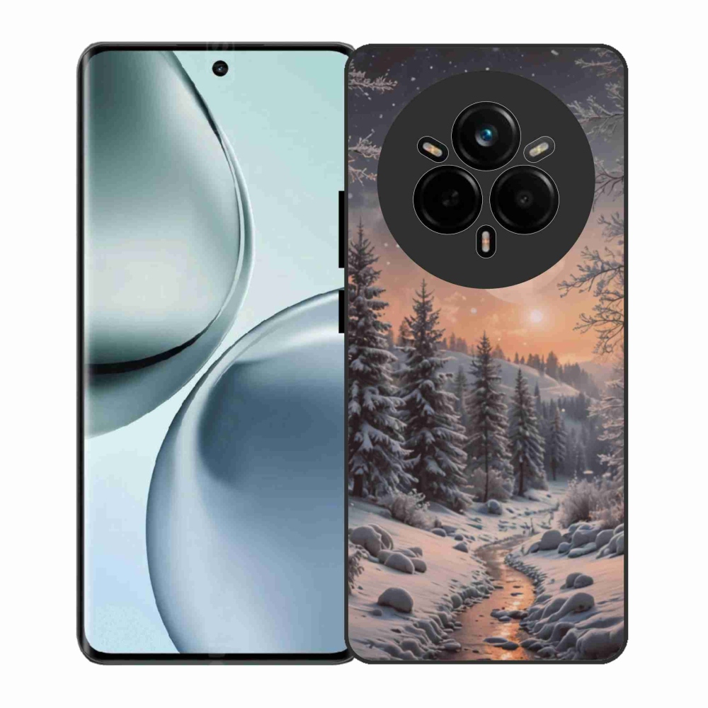 Gélový kryt mmCase na Realme 14 Pre 5G - zimná krajina 2