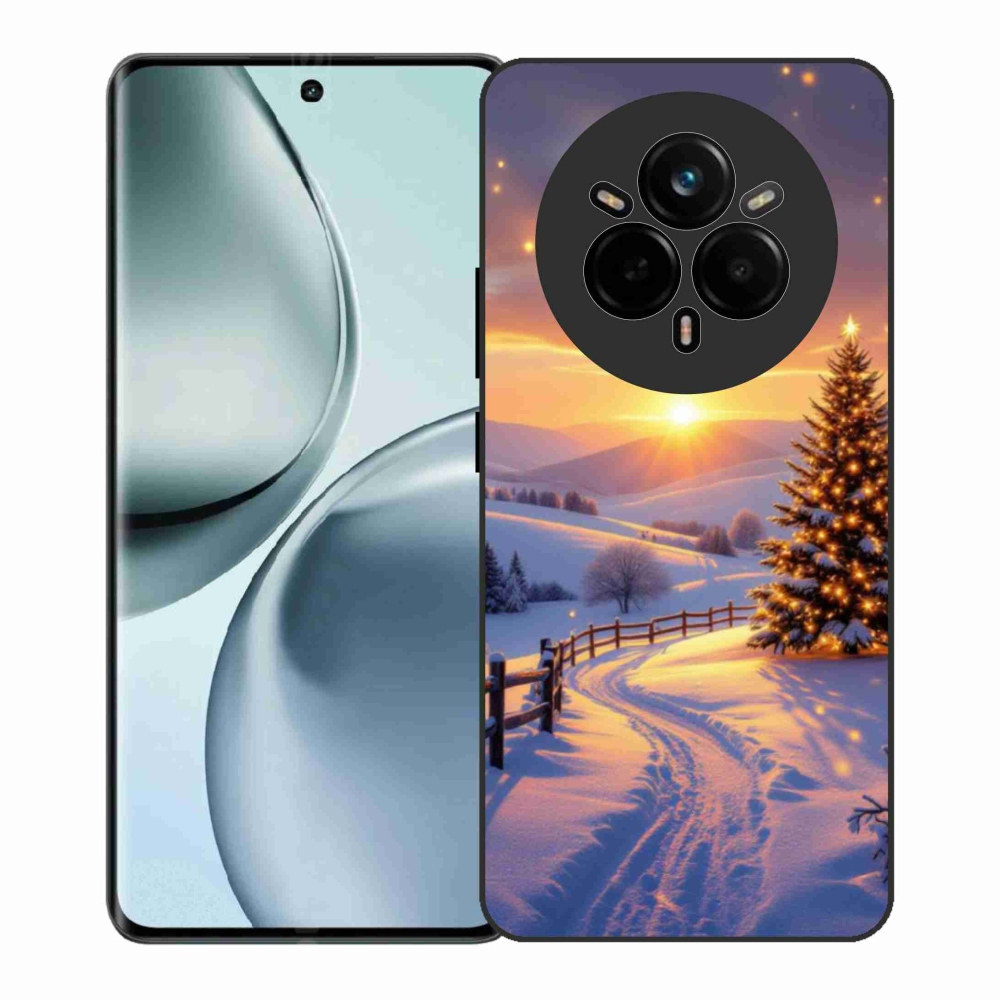 Gélový kryt mmCase na Realme 14 Pro+ 5G - zimná krajina