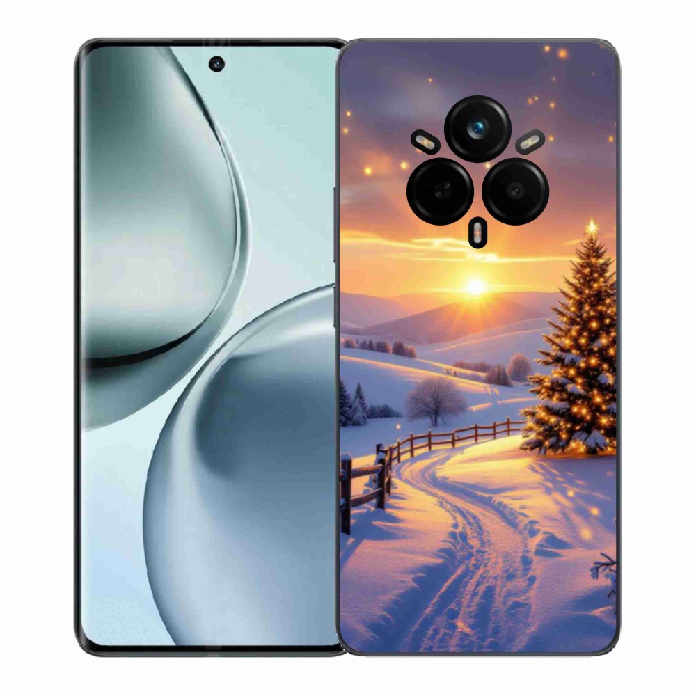 Gélový kryt mmCase na Realme 14 Pro+ 5G - zimná krajina