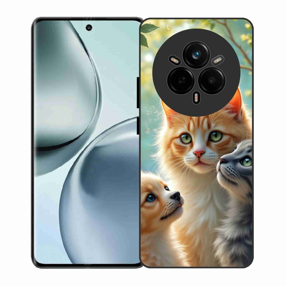 Gélový kryt mmCase na Realme 14 Pro 5G - zvieracie priateľstvo 2