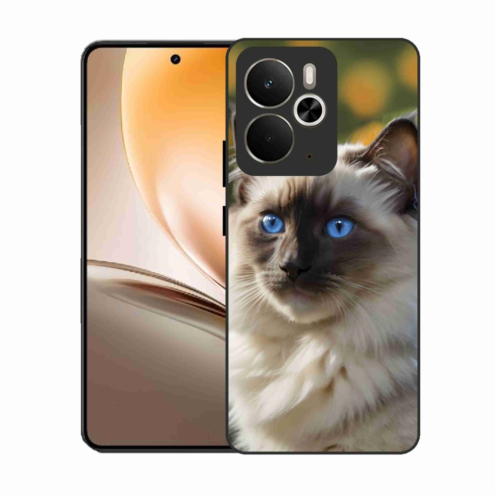 Gélový kryt mmCase na Realme 14T 5G/14 5G - biely ragdoll