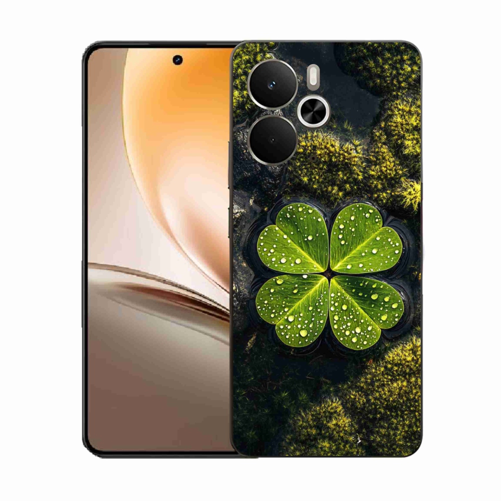 Gélový kryt mmCase na Realme 14T 5G/14 5G - štvorlístok