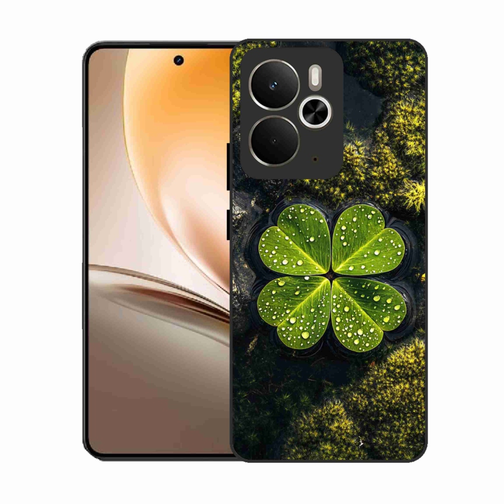 Gélový kryt mmCase na Realme 14T 5G/14 5G - štvorlístok