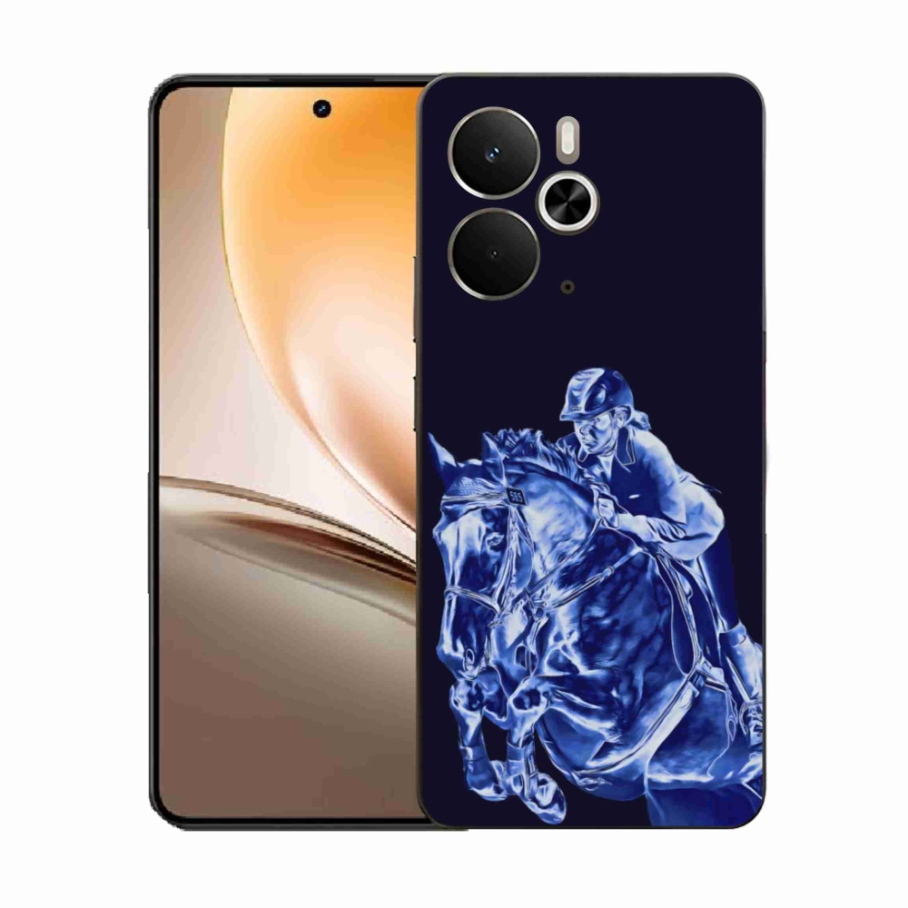 Gélový kryt mmCase na Realme 14T 5G/14 5G - dostihový kôň