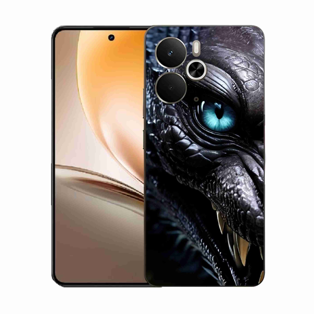 Gélový kryt mmCase na Realme 14T 5G/14 5G - dračí pohľad