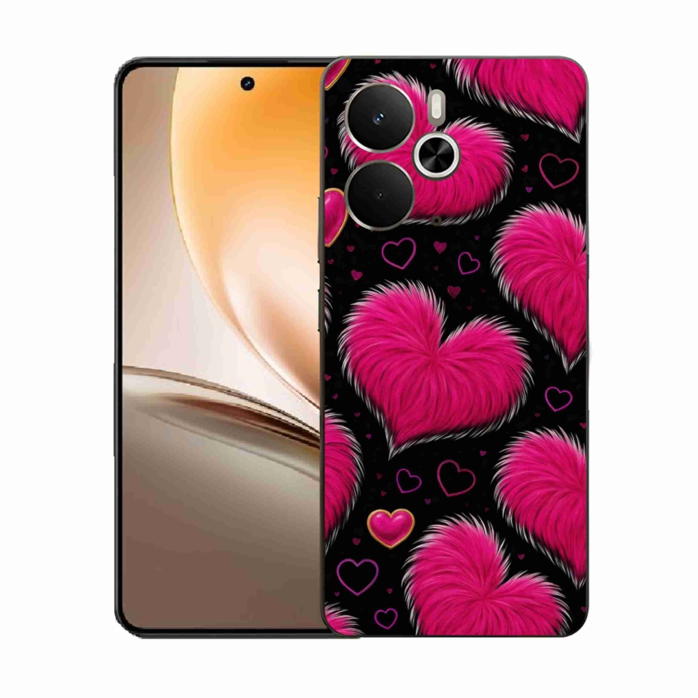 Gélový kryt mmCase na Realme 14T 5G/14 5G - hebké srdce