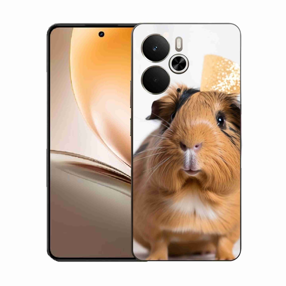 Gélový kryt mmCase na Realme 14T 5G/14 5G - hnedé morča
