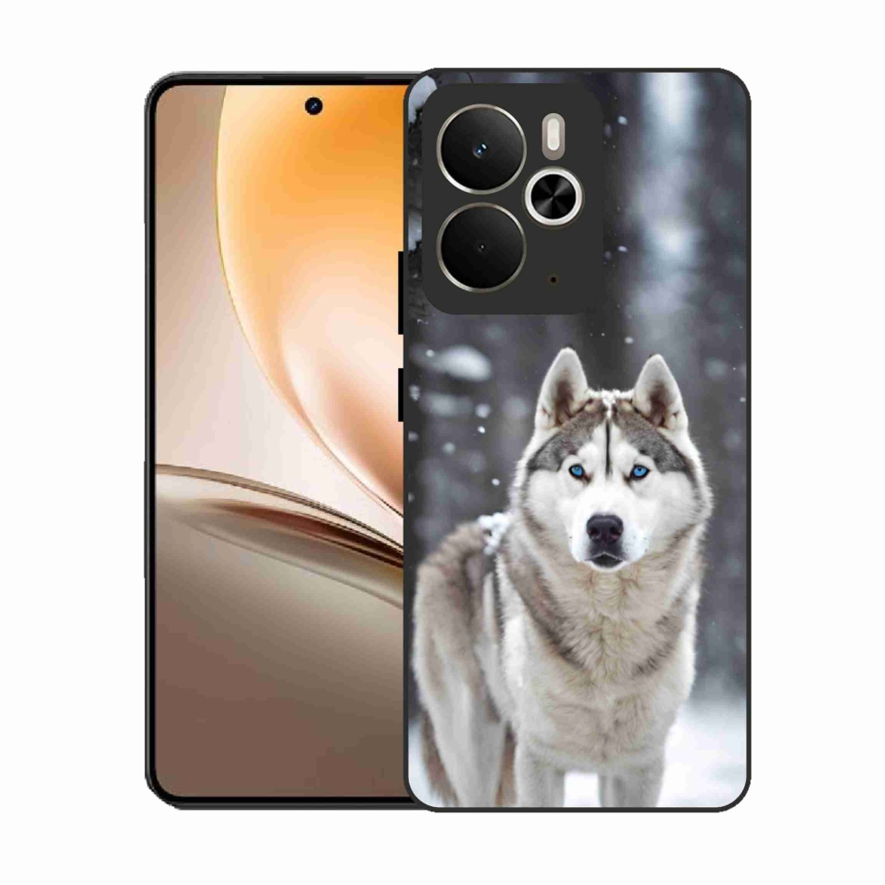 Gélový kryt mmCase na Realme 14T 5G/14 5G - husky 2