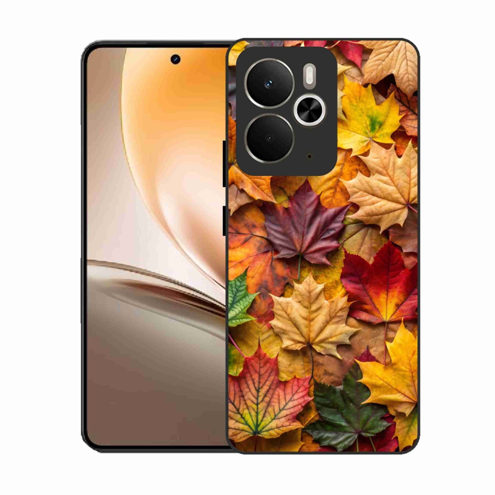 Gélový kryt mmCase na Realme 14T 5G/14 5G - javorové listy 2