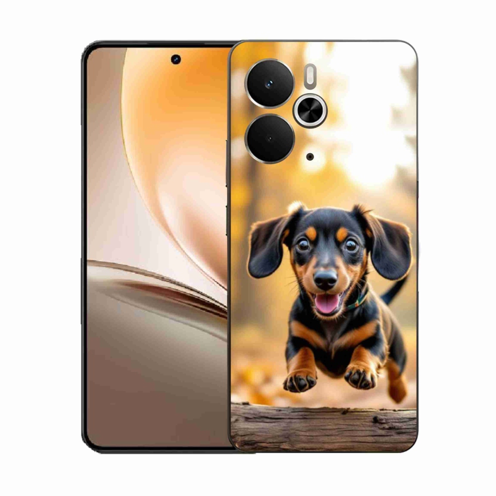 Gélový kryt mmCase na Realme 14T 5G/14 5G - jazvečík 2