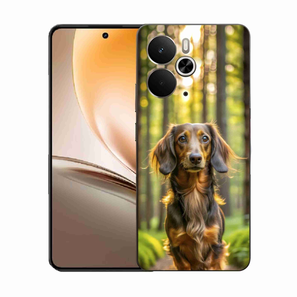 Gélový kryt mmCase na Realme 14T 5G/14 5G - jazvečík 4