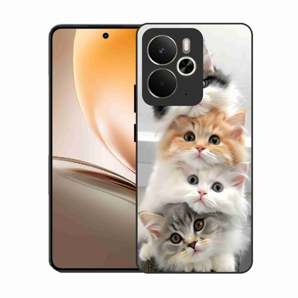 Gélový kryt mmCase na Realme 14T 5G/14 5G - mačacia partia