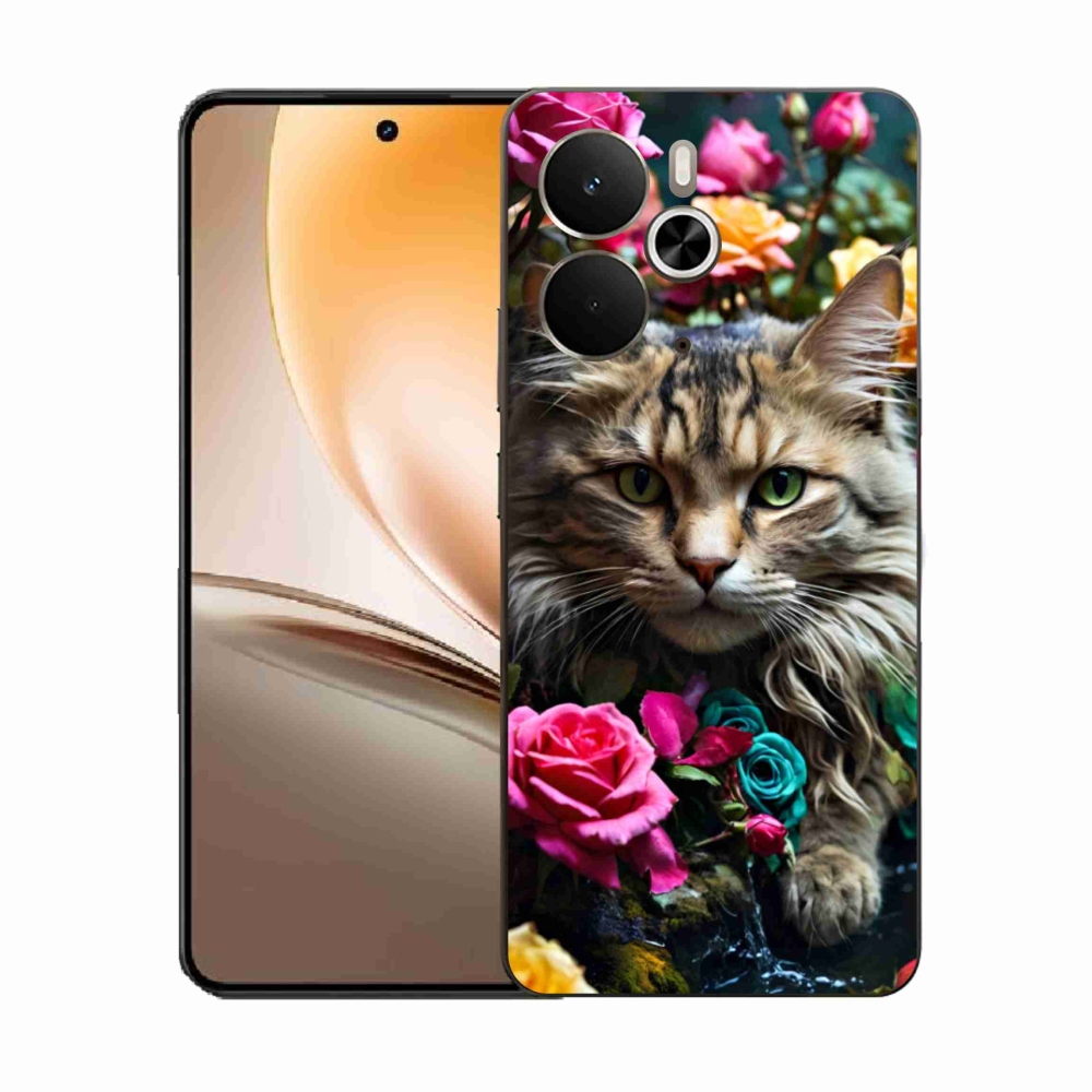 Gélový kryt mmCase na Realme 14T 5G/14 5G - mačacie pohľad 2