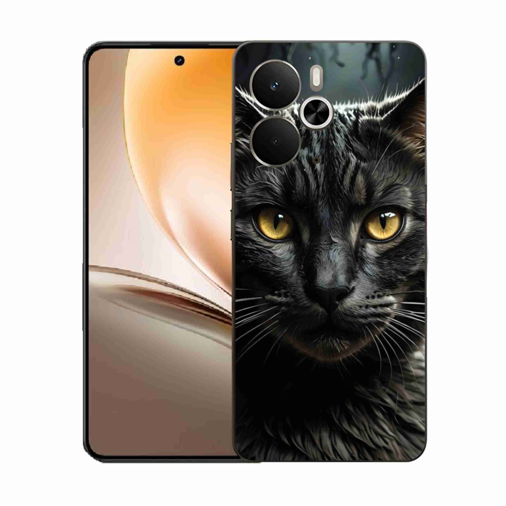 Gélový kryt mmCase na Realme 14T 5G/14 5G - mačacie pohľad 3