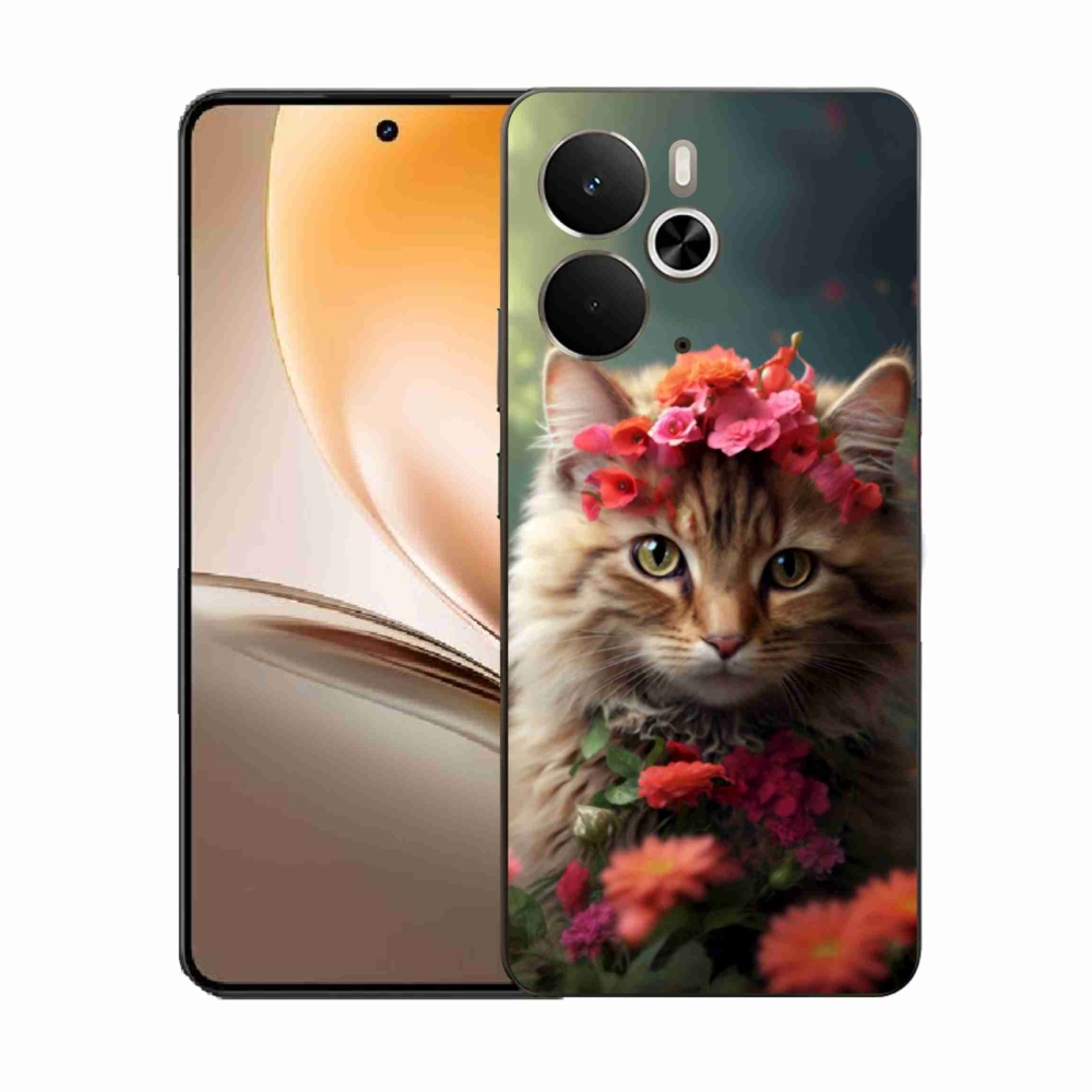 Gélový kryt mmCase na Realme 14T 5G/14 5G - mačacia princezná