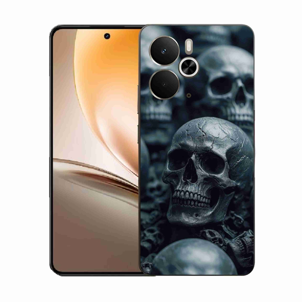 Gélový kryt mmCase na Realme 14T 5G/14 5G - lebka 2