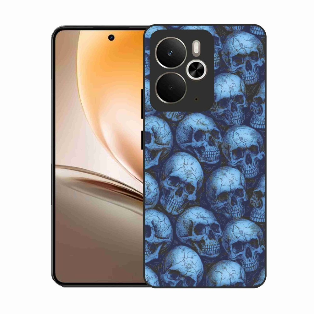 Gélový kryt mmCase na Realme 14T 5G/14 5G - lebky