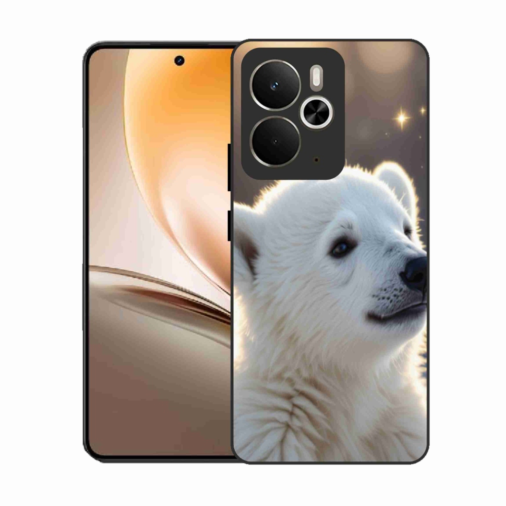 Gélový kryt mmCase na Realme 14T 5G/14 5G - ľadový medveď