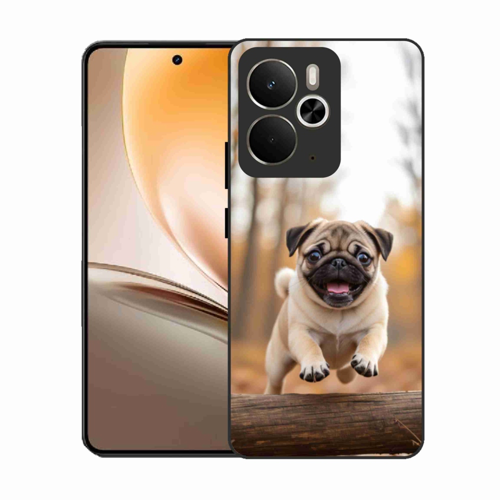 Gélový kryt mmCase na Realme 14T 5G/14 5G - mops 2