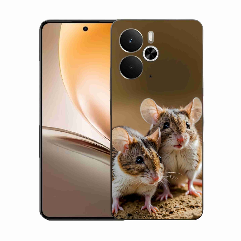 Gélový kryt mmCase na Realme 14T 5G/14 5G - myší duo
