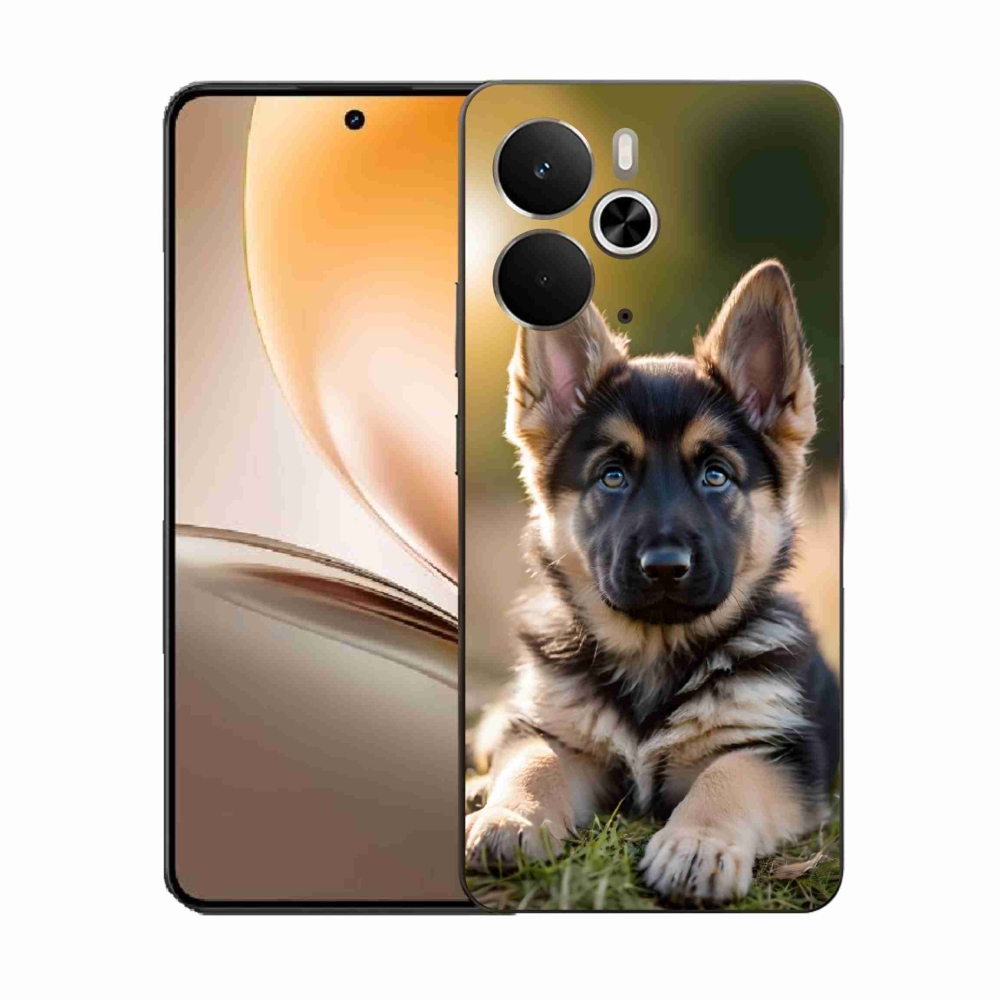 Gélový kryt mmCase na Realme 14T 5G/14 5G - nemecký ovčiak v prírode